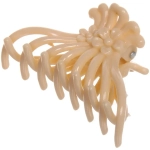 Заколка-краб для волос «Amelia - Flowers», микс 6 цветов, 6*3*2см, ( в индивид. пакете со стикером)