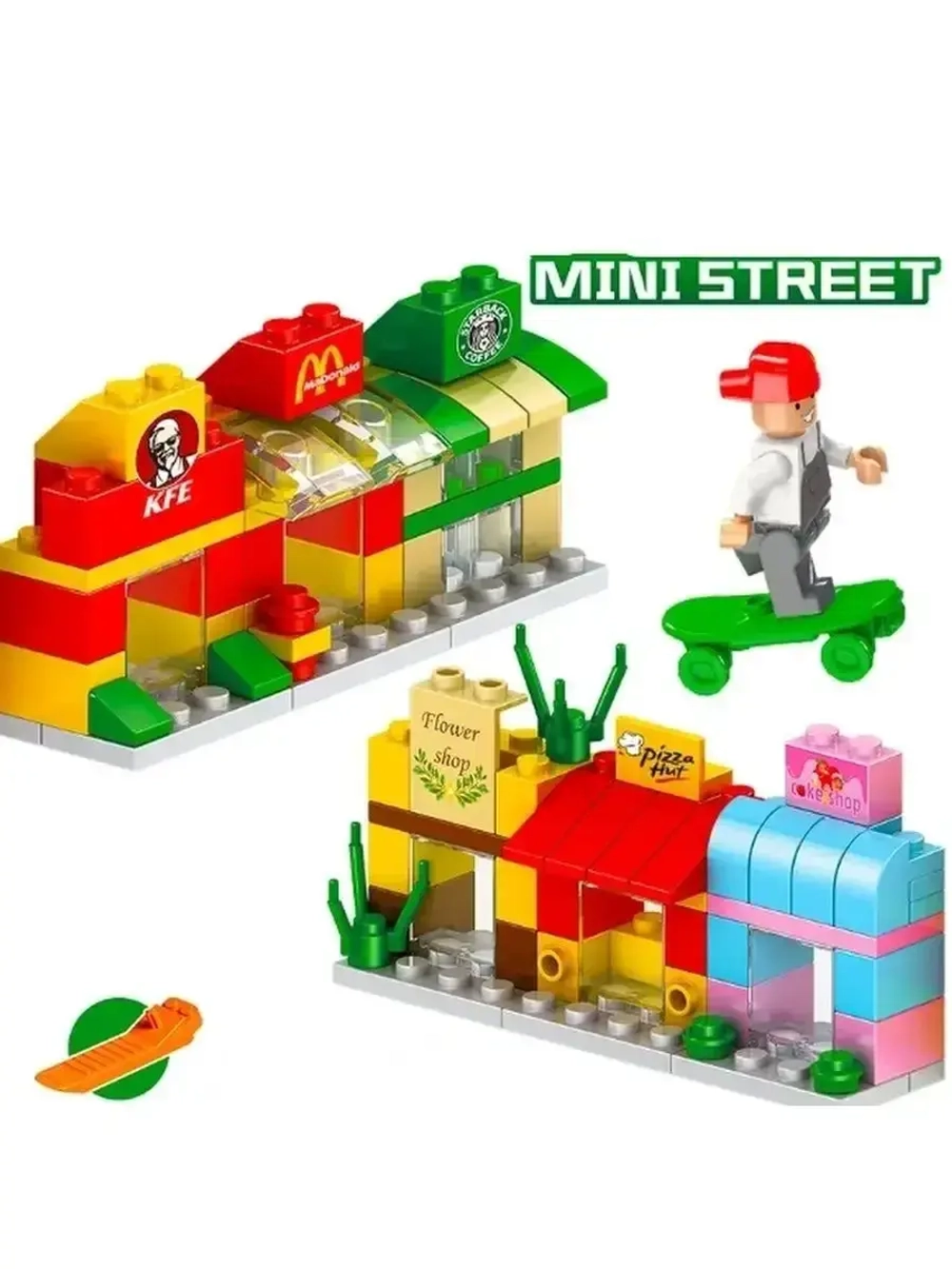 Конструктор Улицы/City Street View Fit/102 дет/8596