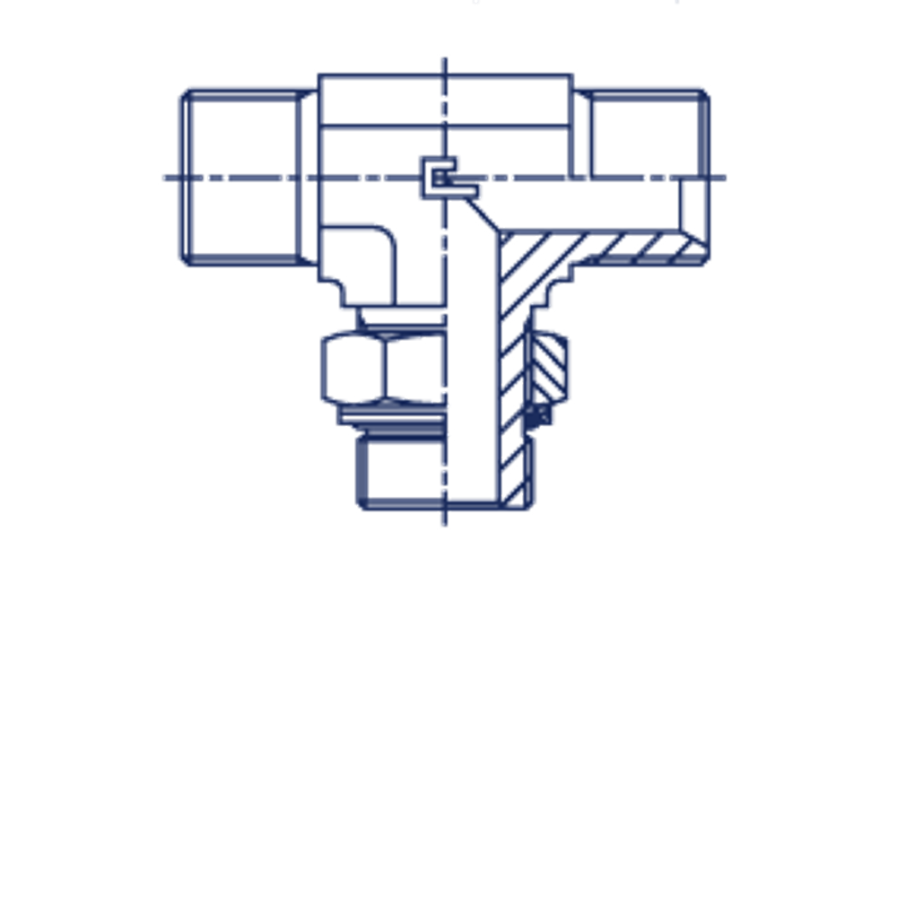 Штуцер FRGT BSP 1" BSP 1"