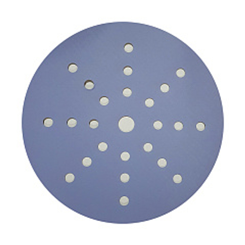P 80 Абразивный круг SMIRDEX Ceramic Velcro Discs, D=225, 24+1отв.