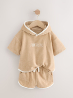 Пончо и шорты в комплекте для мальчика Next E92-312, Песочный