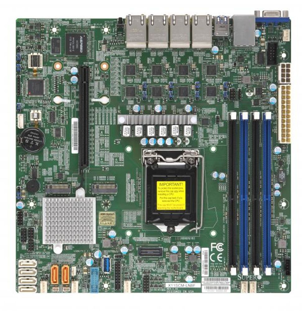 MBD-X11SCM-LN8F-O, Материнская плата Supermicro MBD-X11SCM-LN8F-O MBD-X11SCM-LN8F-O, Материнская плата Supermicro MBD-X11SCM-LN8F-O