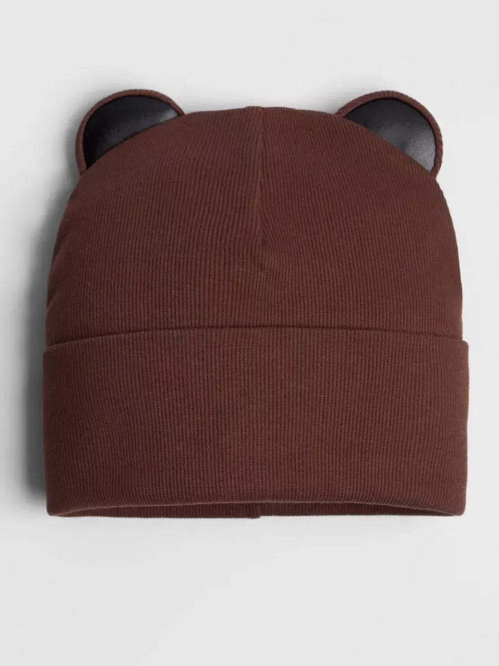 Шапка для мальчика осенняя с ушками