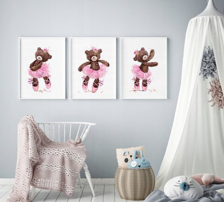 Интерьерная картина в технике цифровой печати. АРТ 030 Детская комната