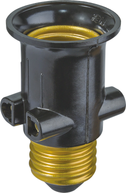 Патрон электрический Navigator 71 695 NLA-E27-S-E27 переходник Е27 на розет и Е27