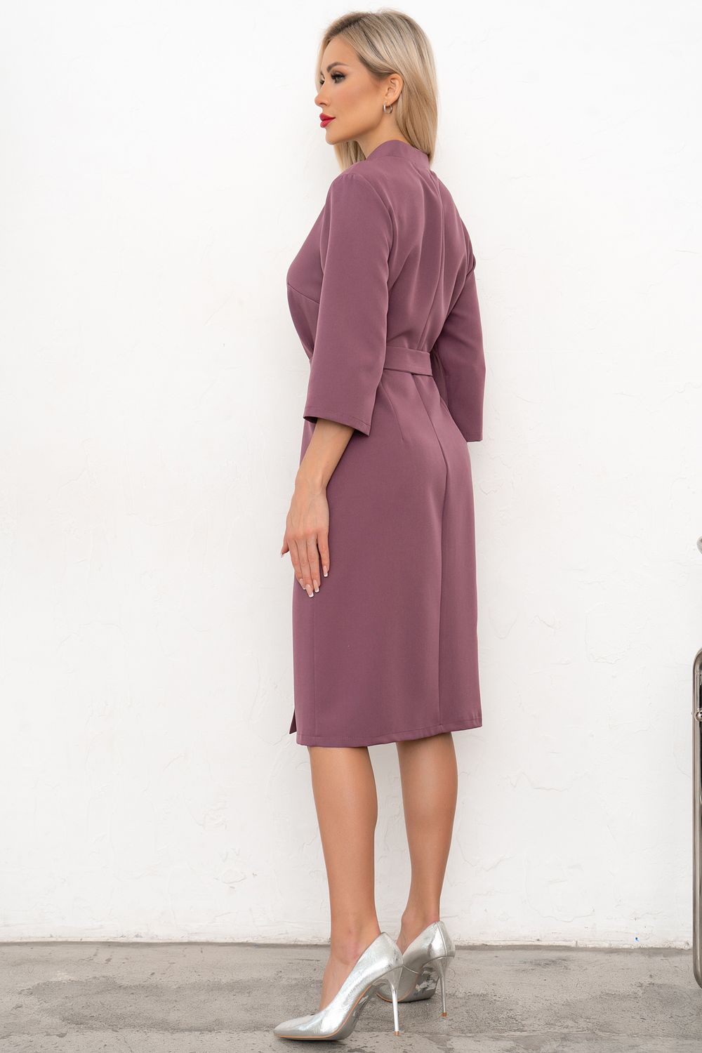 Платье Астория (сливовый) Р11-1204/3 Nikol (Акция)