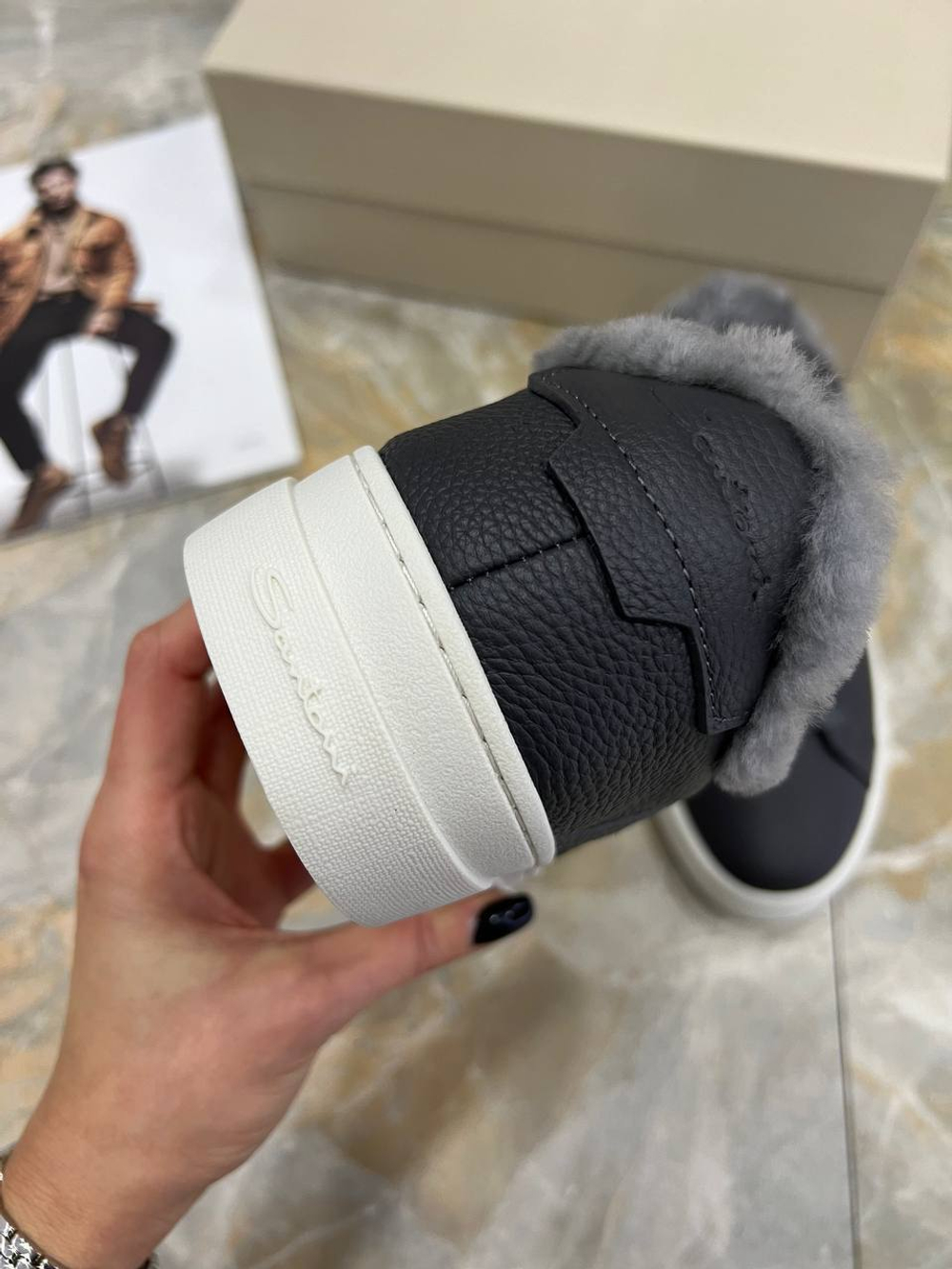 Кеды Santoni