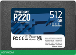 SSD диск Patriot SATA III 512Gb (P220S512G25)