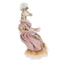 GAEM Игрушка набивная подвес "Лошадь", L15 W9 H37/22 см