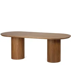 Обеденный стол Moderna 220х90 см, шпон ореха