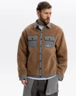 Куртка Outerkit из искусственного меха Nomad Fleece V2 бежевая