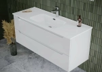 Тумба с раковиной Sancos Norma 2.0 NR2.080W белый глянец