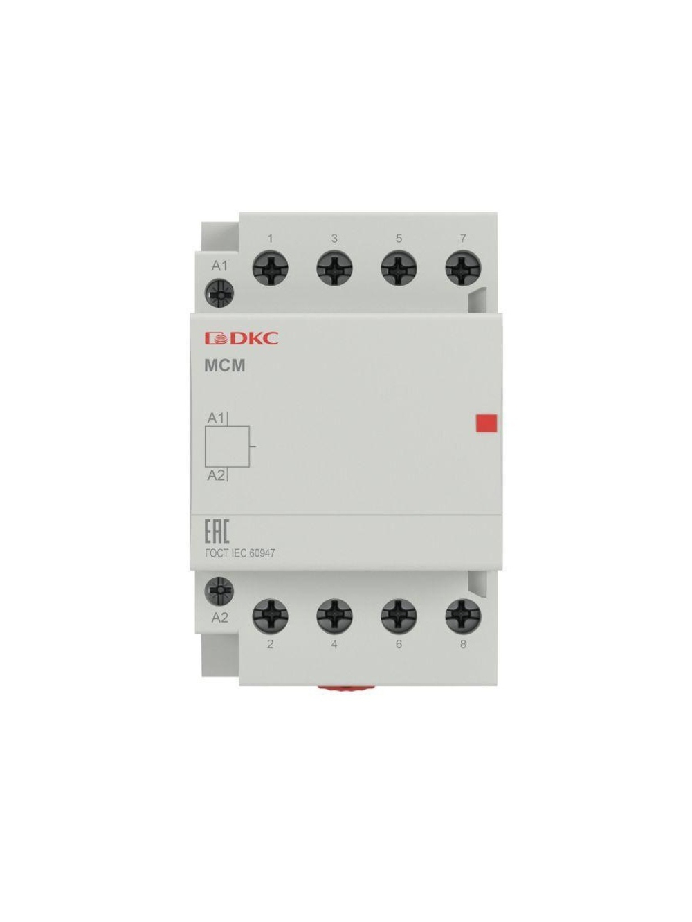 Контактор модульный YON max типа MCE 4P 40A 240В 4НО YON MCE-40-40-A240