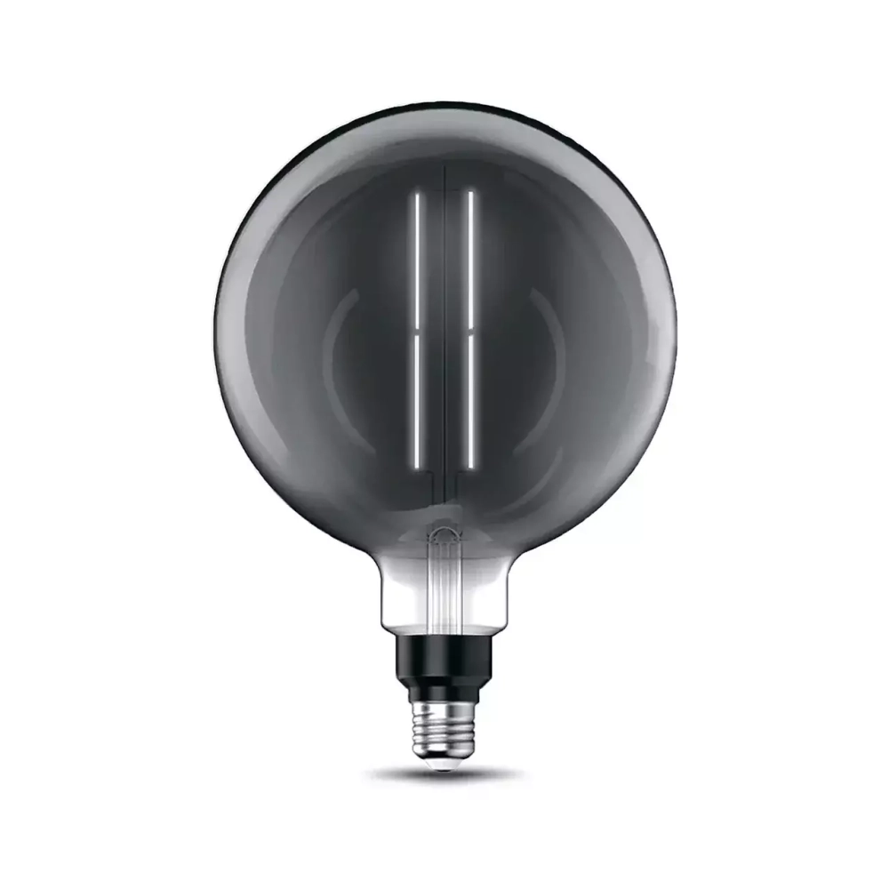 Лампа Gauss LED Filament G200 6W Е27 330lm 4000К  gray straight 154802205
