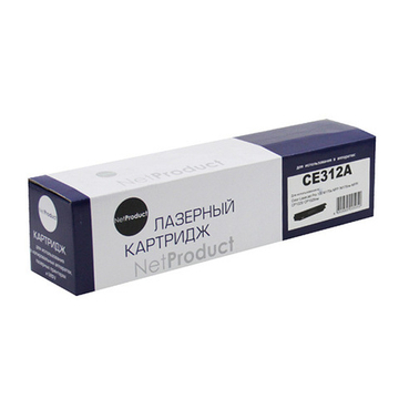 Тонер-картридж NetProduct (N-CE312A) для HP CP1025/1025/M175/M275, желтый