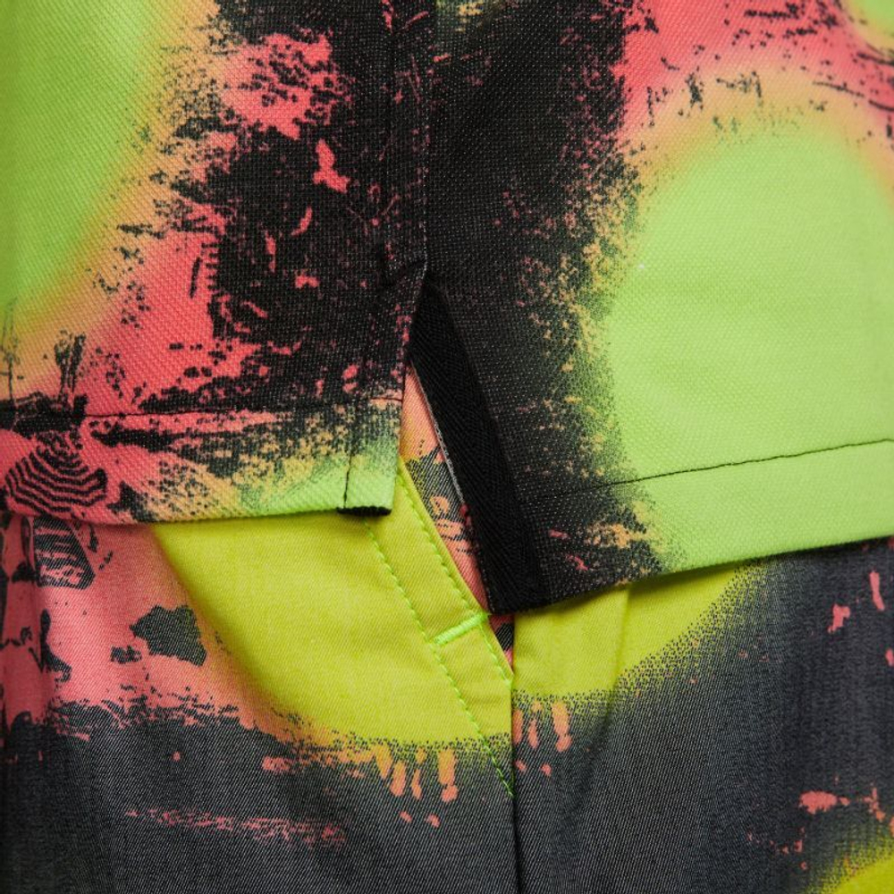 Мужское теннисное поло Nike Polo Printed Slim-Fit Polo - разноцветный