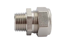 V/S 20*3/4", муфта труба-нар.резьба, НИКЕЛЬ