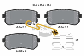 BENDIX Braking - BPD1136
