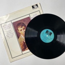 Винтажная виниловая пластинка LP W. A. Mozart Моцарт, Luigi Boccherini KV 313, Konzert Fur Flote Und Orchester D-dur (Germany 1966)