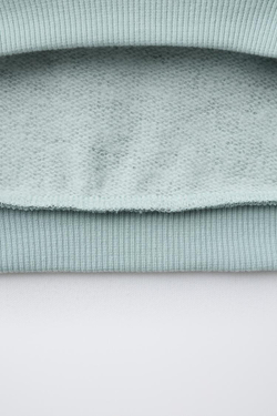 ZARA ТОЛСТОВКА В ПОЛОСКУ, КОРИЧНЕВО-СИНИЙ