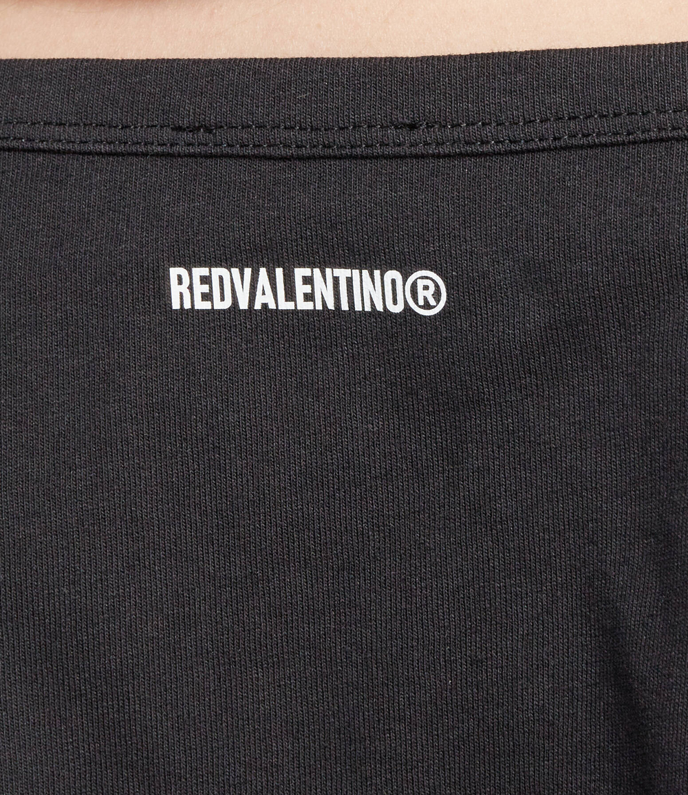 футболка Red Valentino - черный(XR3MG12Z6DT)