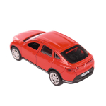 Модель ин. мет. "Renault Arkana" 12см, открыв. дв, багаж, красный, в коробка ARKANA-12-RD (Технопарк)