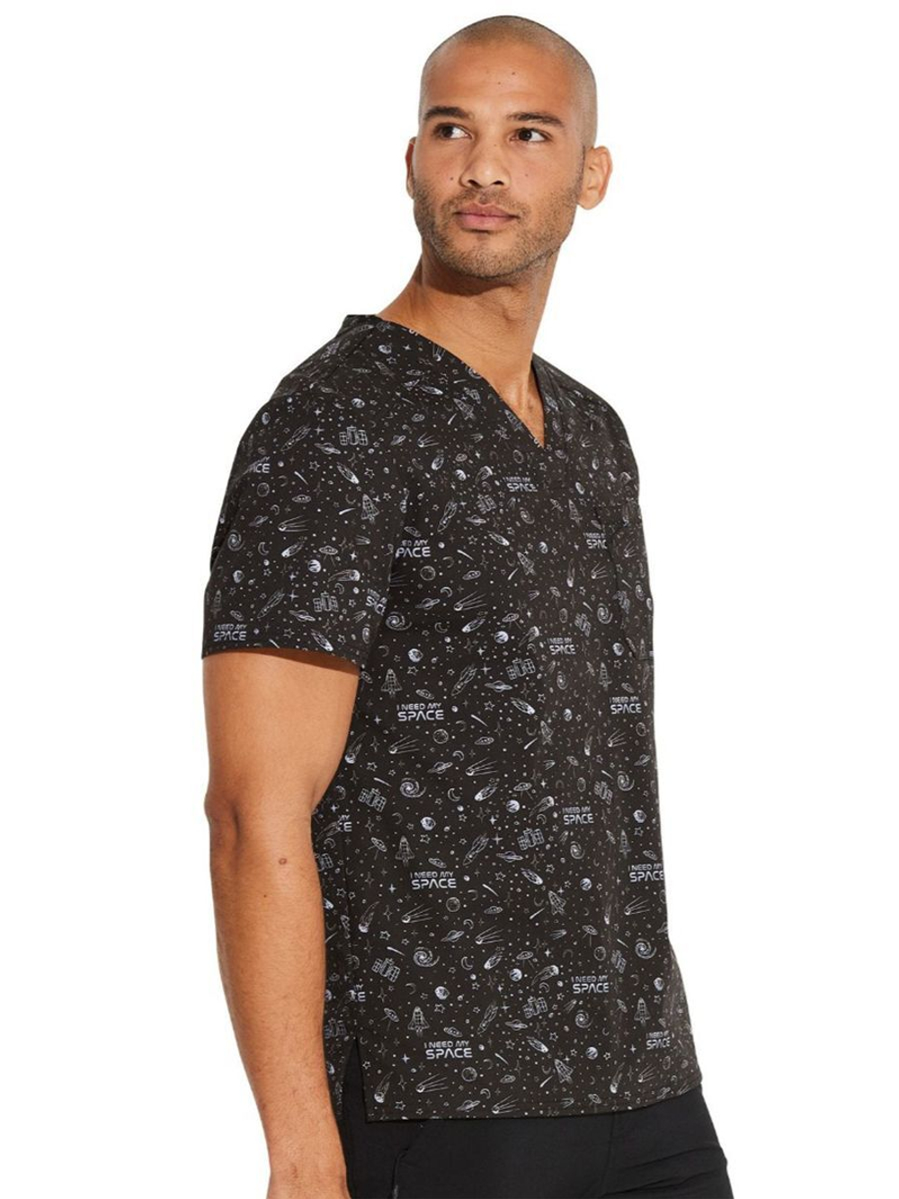 Топ медицинский мужской Cherokee CK692, синий, M