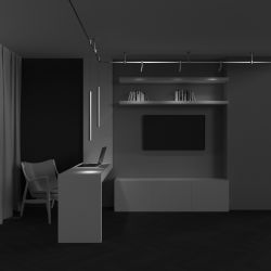 Трековый магнитный светодиодный светильник Maytoni Flarity   TR156-1-5W4K-BS