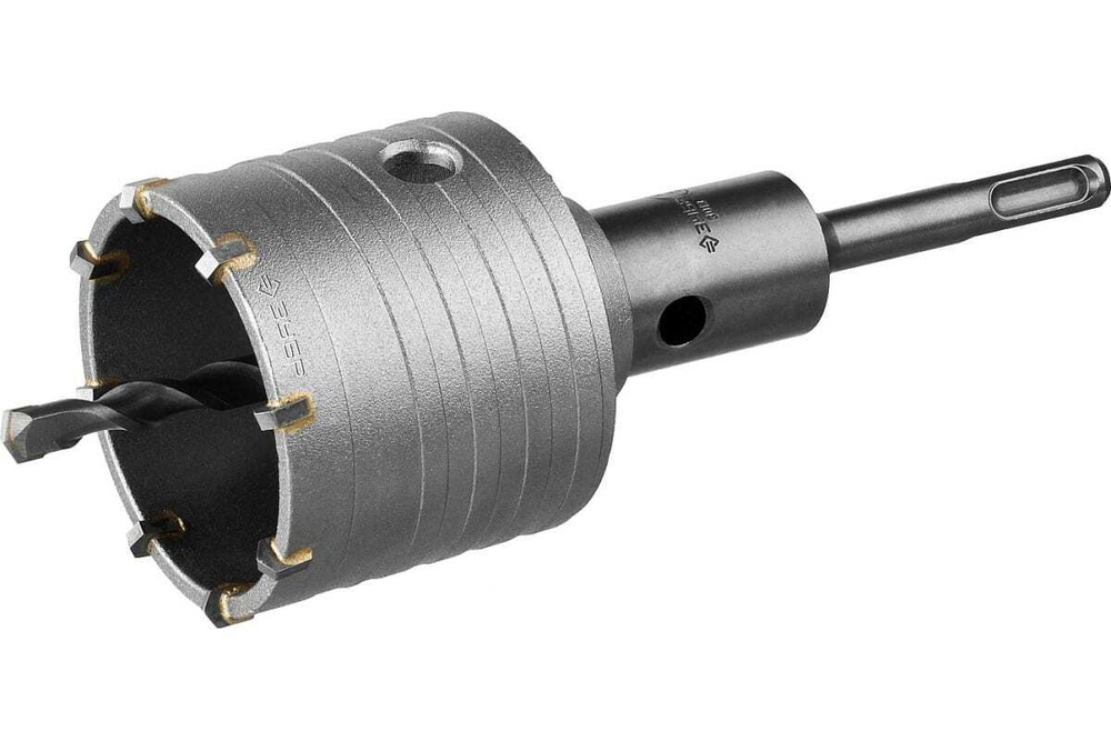 Коронка с державкой по бетону ЗУБР Профессионал 65 мм, SDS-Plus 2918-65_z01