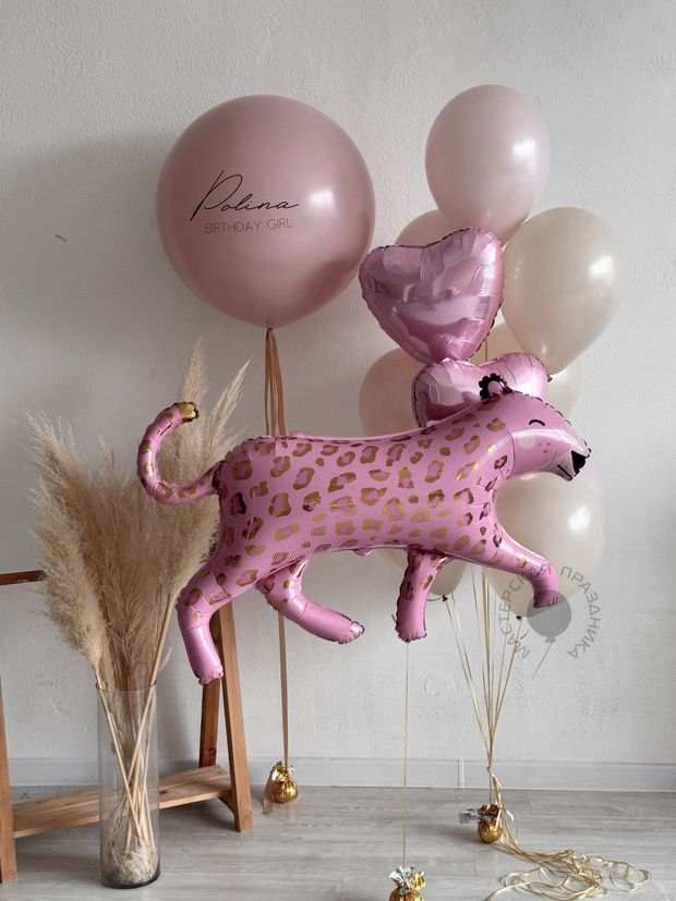 "Розовая пантера" (набор из 12 шаров) №2156