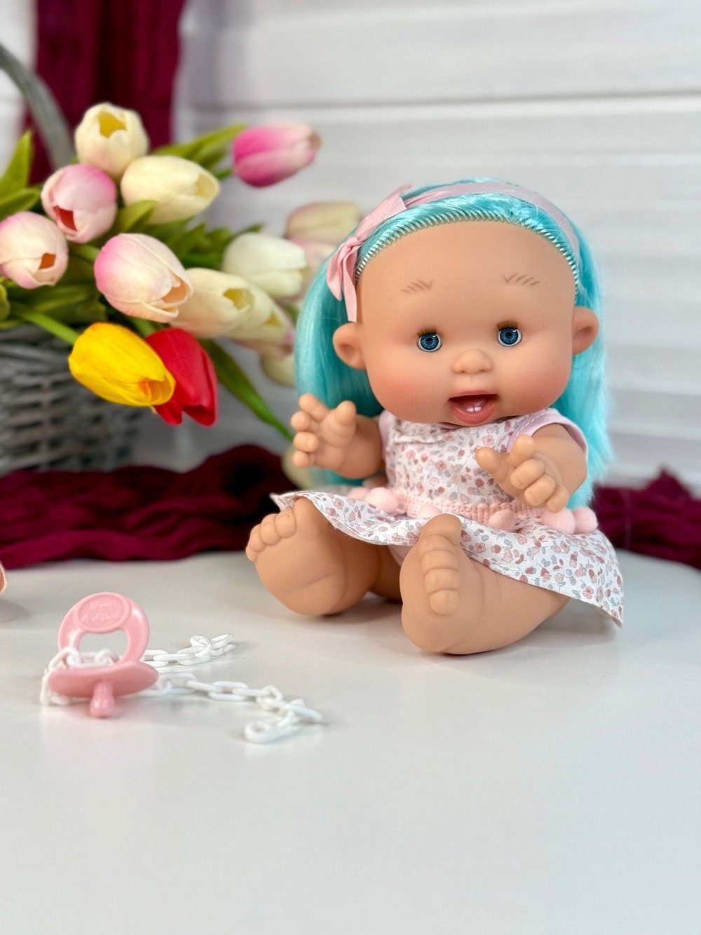 Пупс Nines 26см PEPOTE с закрывающими глазками (N804S4)