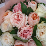 81. Букет из роз Juliet, White O’Hara, Princess Hitomi