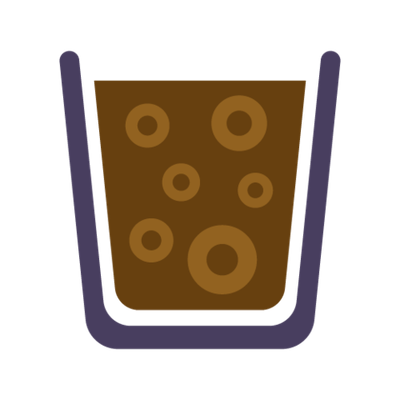 Коктейль White Russian Vodka Polugar