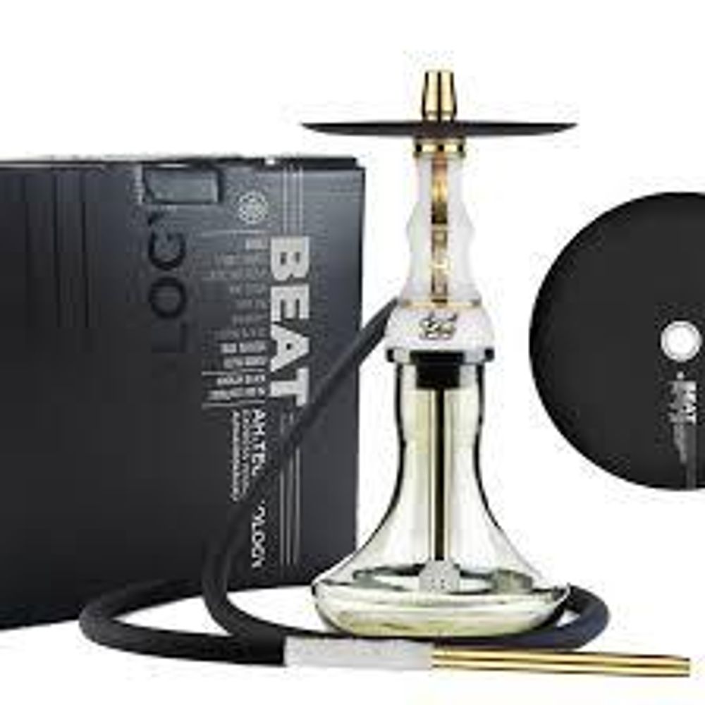 Кальян Alpha Hookah Beat  (White-Gold)