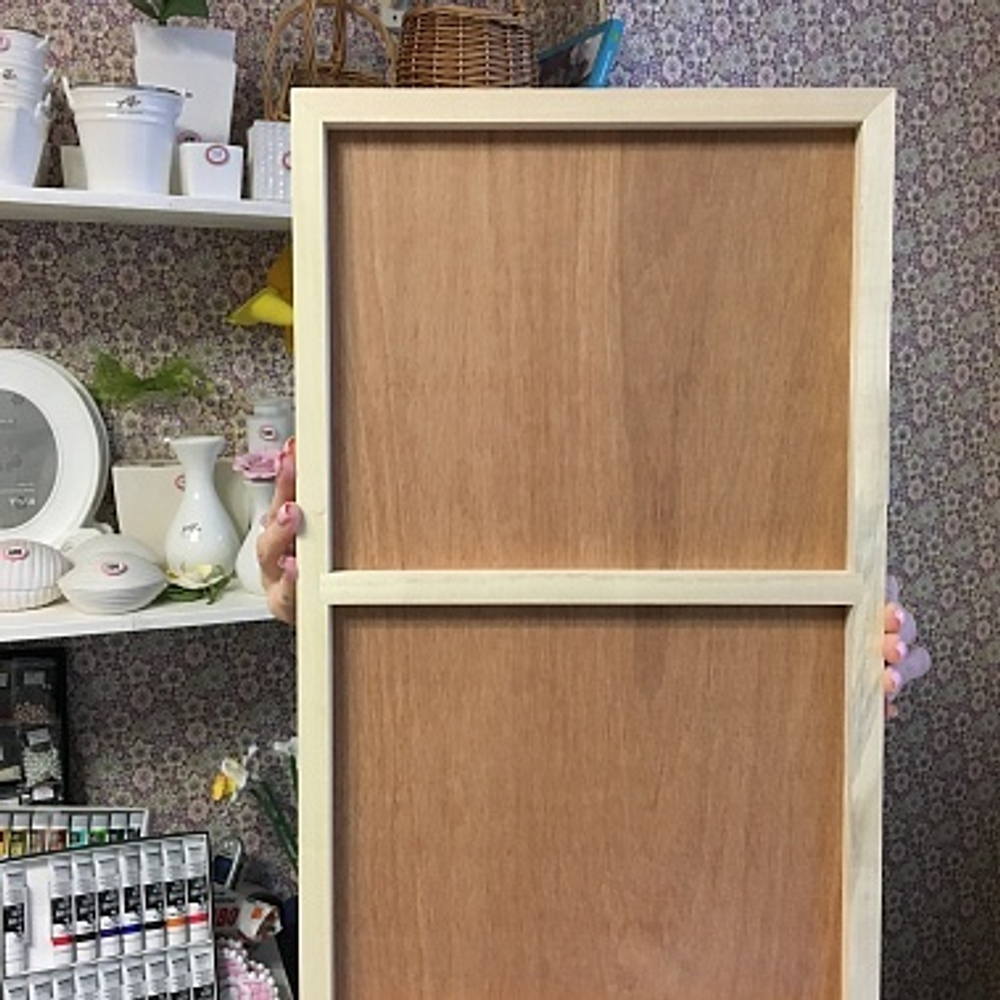 фанерная рамка для пано "Девушка" для Моделинг -курса М3