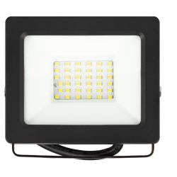 Прожектор светодиодный уличный ЭРА LPR-042-3-65K-030 30Вт 6500K IP65 встроенное фотореле гарантия 2 года | Прожекторы Стандарт