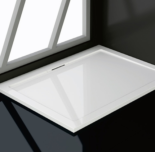 Душевой поддон из искусственного камня WeltWasser WW TRS 9070 90x70 10000008794 Белый