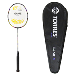 Ракетка бадм. Torres Game 5, карбон