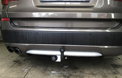 Фаркоп для BMW X3 F25 2010-2017, X4 F26 2014-2018 Тип шара: A. Нагрузки: 2500/100 кг, BM 03