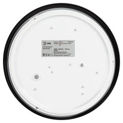 Светильник потолочный светодиодный ЭРА Классик без ДУ Relict 22 SPB-6-20 4К BK 20W 4000K Черный