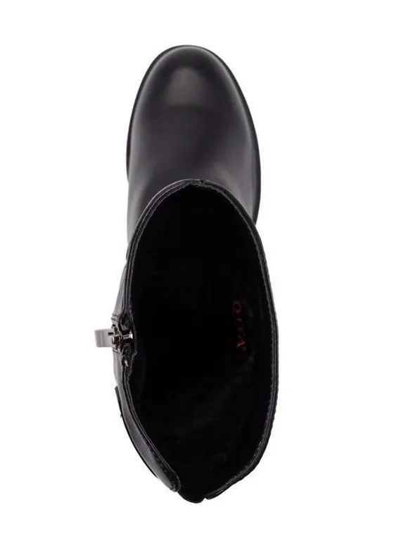 Сапоги зимние женские, цвет чёрный, размер 36