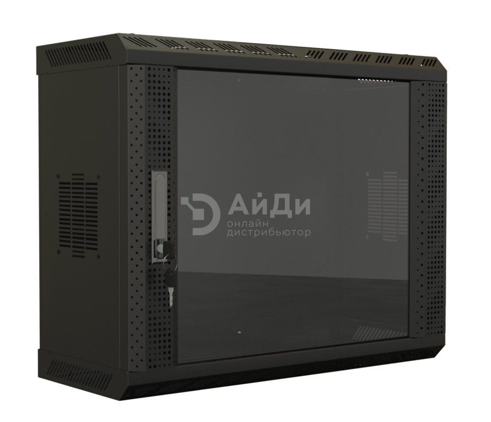 Шкаф телекоммуникационный настенный Hyperline TWS-2225-GP-RAL9004