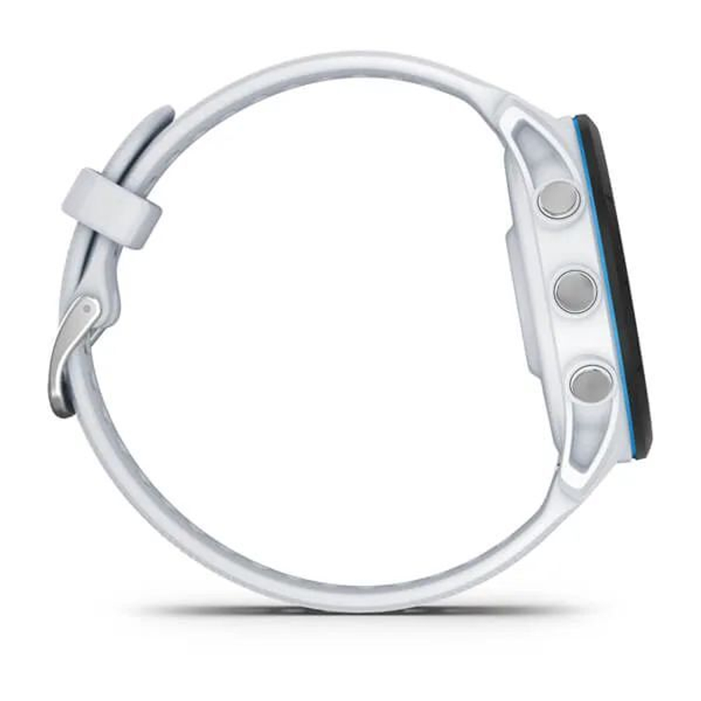 Смарт часы Garmin Forerunner 255 Music с белым ремешком