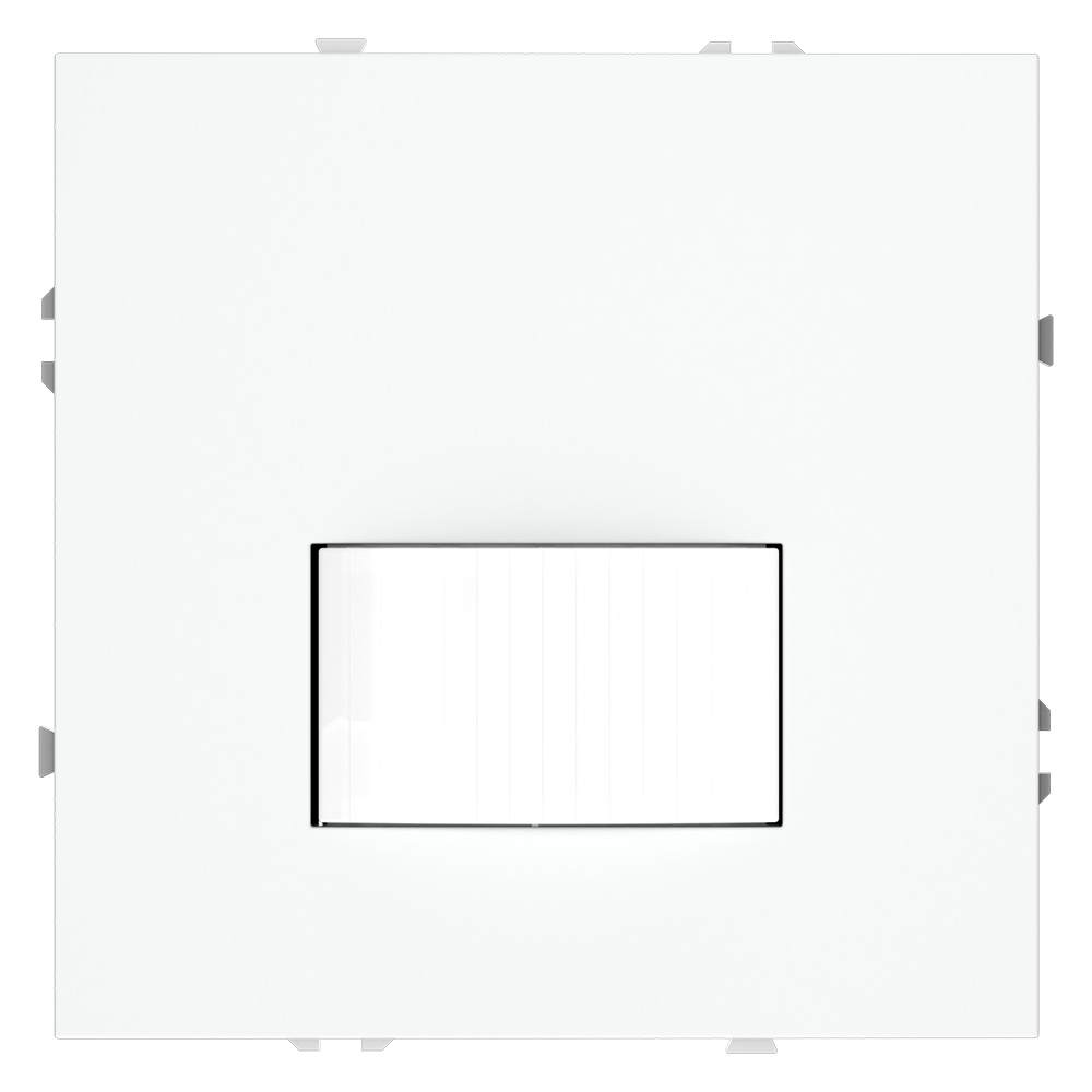 Датчик движения встраиваемый VOLTUM S70, (белый матовый)