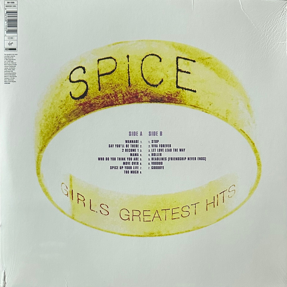 Spice Girls ‎– The Greatest Hits (Чехия 2020г.)