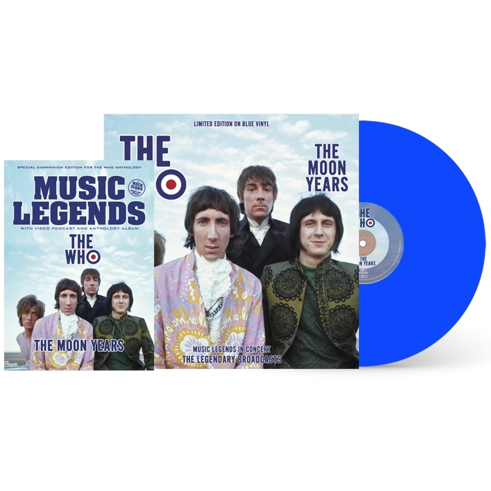 The Who / The Moon Years (Bookazine Special Limited Edition) (Coloured Vinyl)(LP+Журнал)