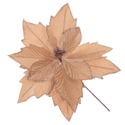 GAEM Цветок искусственный "Пуансеттия", L42 W42 H45 см, 2в.