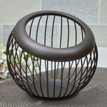 Фруктовница 20см металлическая, 401-083