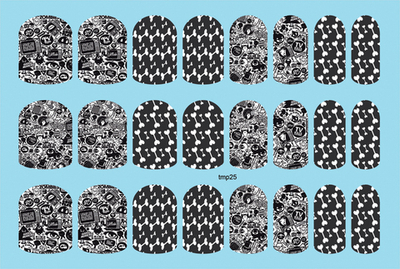 Термопленка ALLURE Арт.tmp25 Набор 24 шт