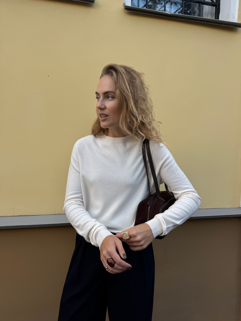 Джемпер Soft белый